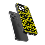 do not cross warning back phone cover | glass case for iphone 13 pro max