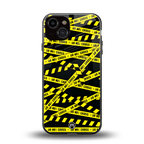 do not cross warning back phone cover | glass case for iphone 13