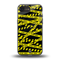do not cross warning back phone cover | glass case for iphone 16e