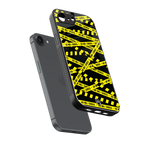do not cross warning back phone cover | glass case for iphone 16e