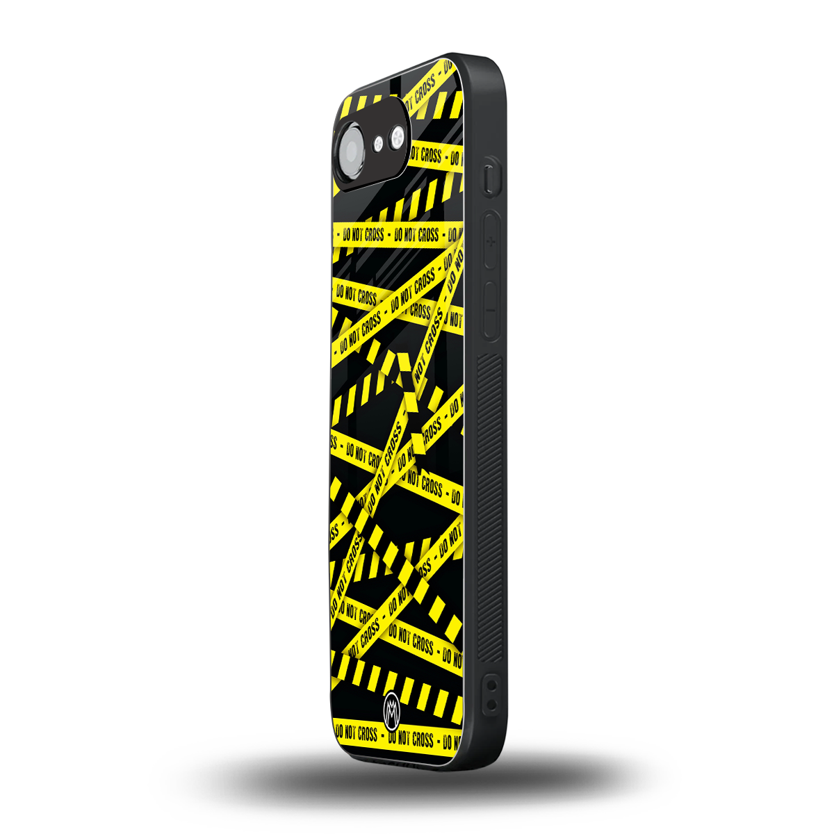do not cross warning back phone cover | glass case for iphone 16e