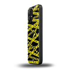 do not cross warning back phone cover | glass case for nothing phone 1
