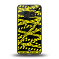 do not cross warning back phone cover | glass case for nothing phone 2a