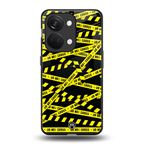 do not cross warning back phone cover | glass case for oneplus nord 3