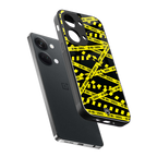do not cross warning back phone cover | glass case for oneplus nord 3