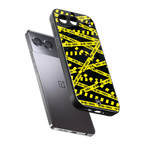 do not cross warning back phone cover | glass case for oneplus nord 4