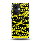 do not cross warning back phone cover | glass case for oneplus nord ce 3