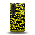 do not cross warning back phone cover | glass case for oneplus nord ce 4