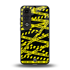 do not cross warning back phone cover | glass case for oneplus nord ce 4