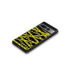 do not cross warning back phone cover | glass case for google pixel 7 pro