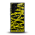 do not cross warning back phone cover | glass case for samsung galaxy s23 ultra