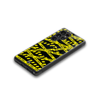 do not cross warning back phone cover | glass case for samsung galaxy s25 ultra