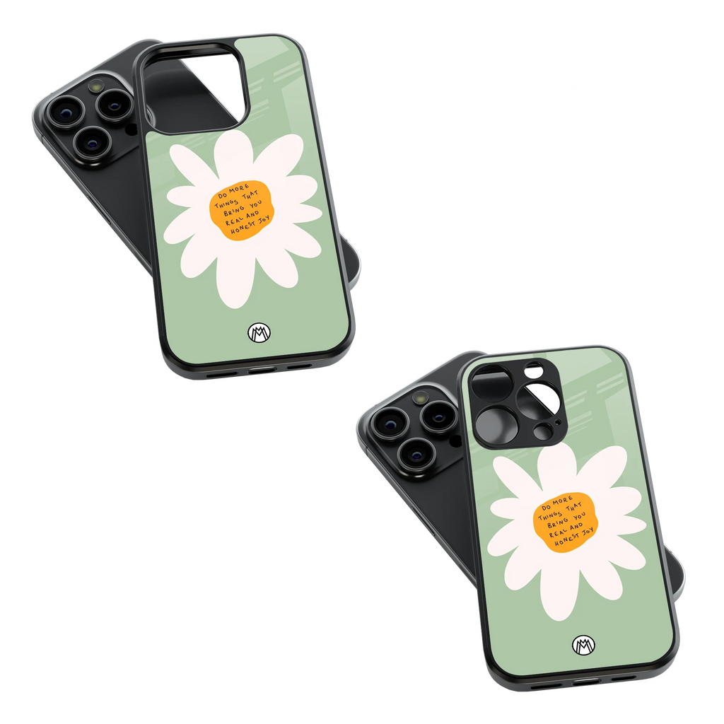 Trendy Glass Back Mobile Case for iPhone, Samsung, Redmi, OnePlus, Google Pixel, Motorola