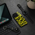 do not cross warning back phone cover | glass case for samsung galaxy s23
