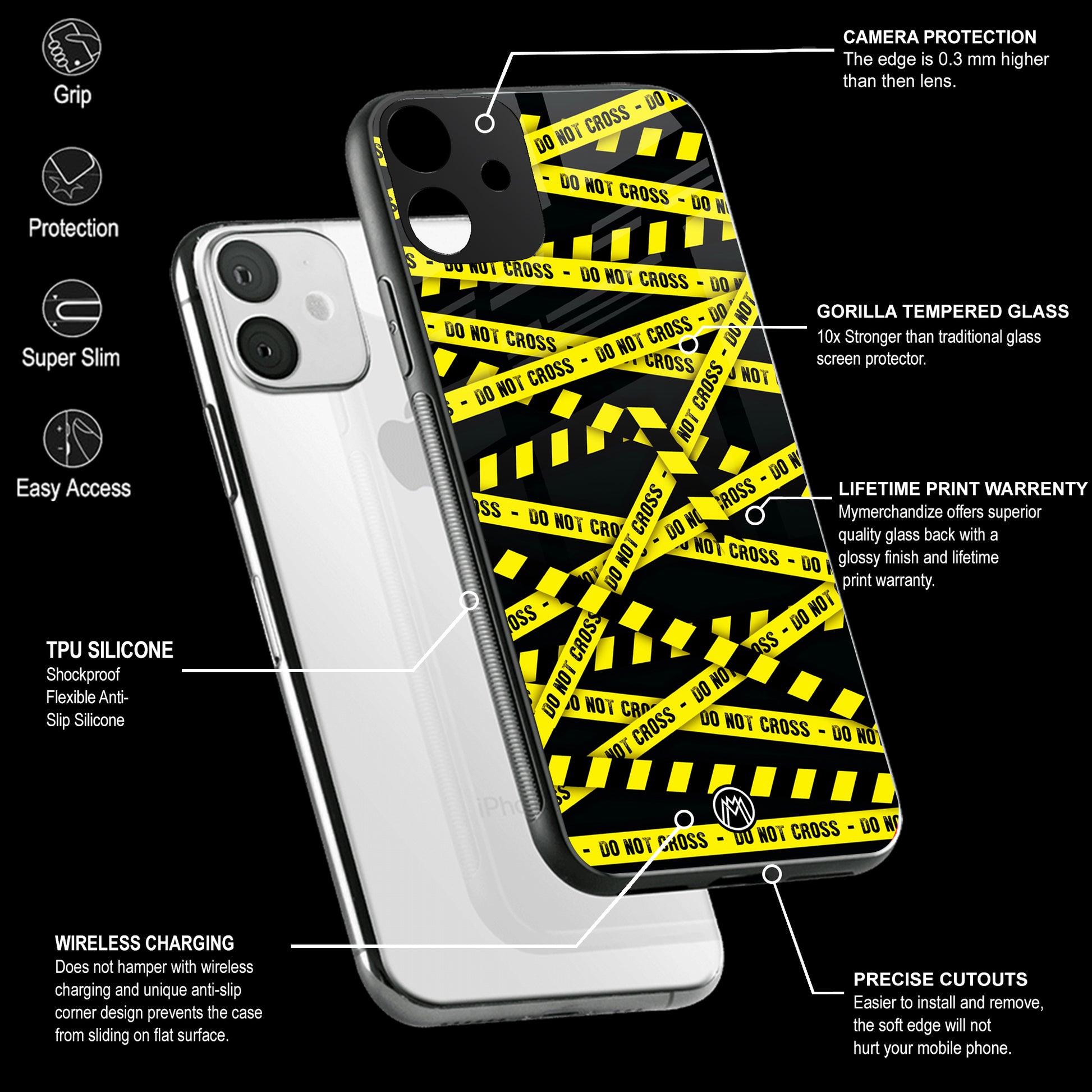 Mobile Phone Cover | Glass Back Case