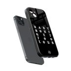don't get too loud back phone cover | glass case for iphone 14 plus