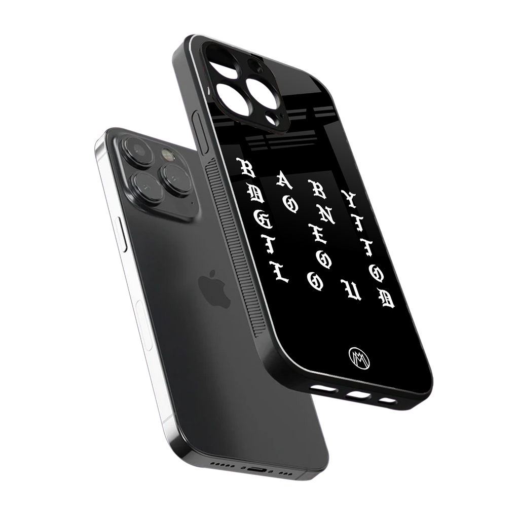 don't get too loud back phone cover | glass case for iphone 14 pro max
