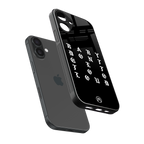 don't get too loud back phone cover | glass case for iphone 16 plus