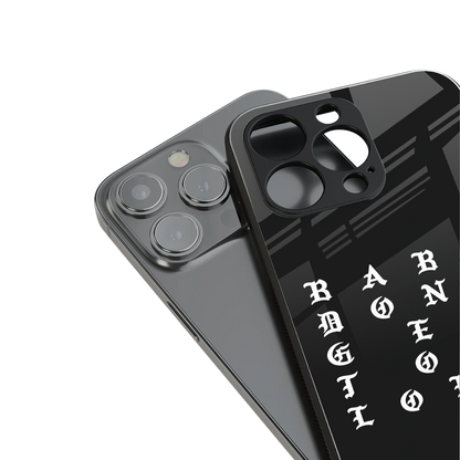 don't get too loud back phone cover | glass case for iphone 14