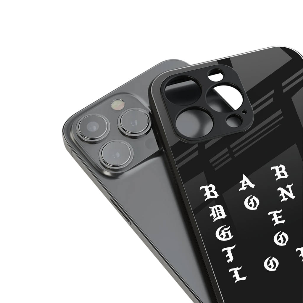 don't get too loud back phone cover | glass case for iphone 14 pro max