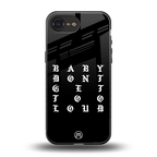 don't get too loud back phone cover | glass case for iphone 16e
