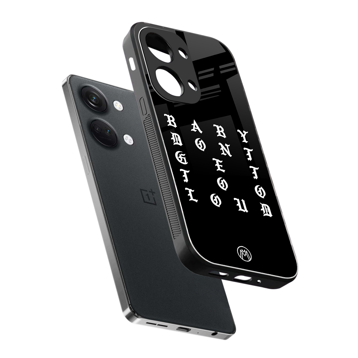 don't get too loud back phone cover | glass case for oneplus nord 3