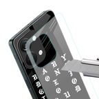 don't get too loud back phone cover | glass case for oneplus nord 3