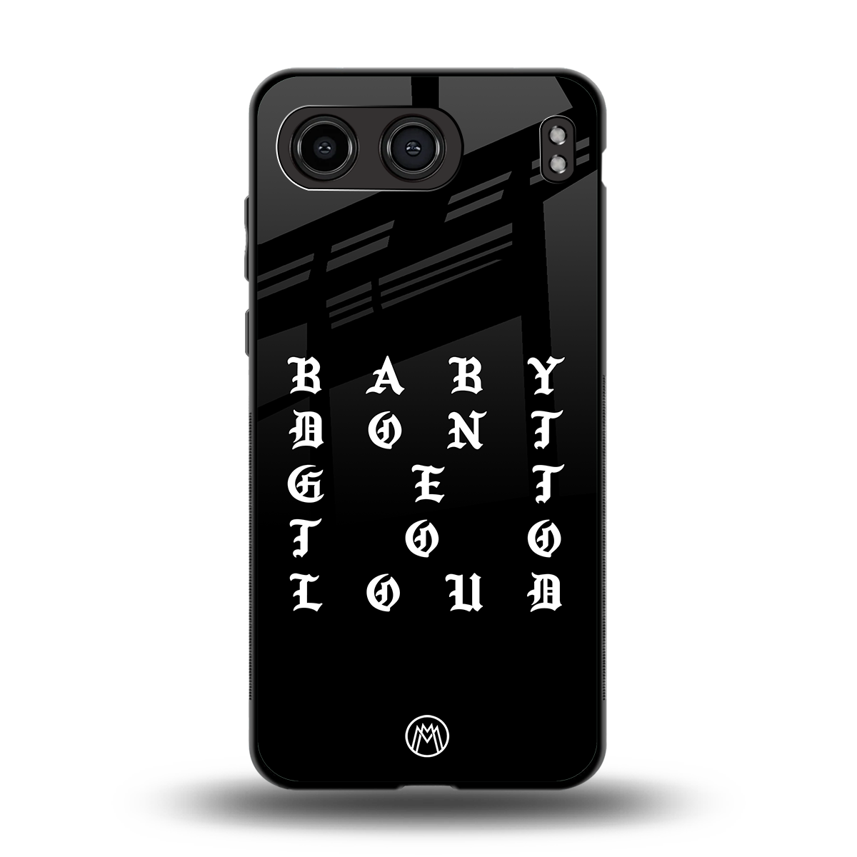 don't get too loud back phone cover | glass case for oneplus nord 4