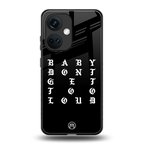 don't get too loud back phone cover | glass case for oneplus nord ce 3