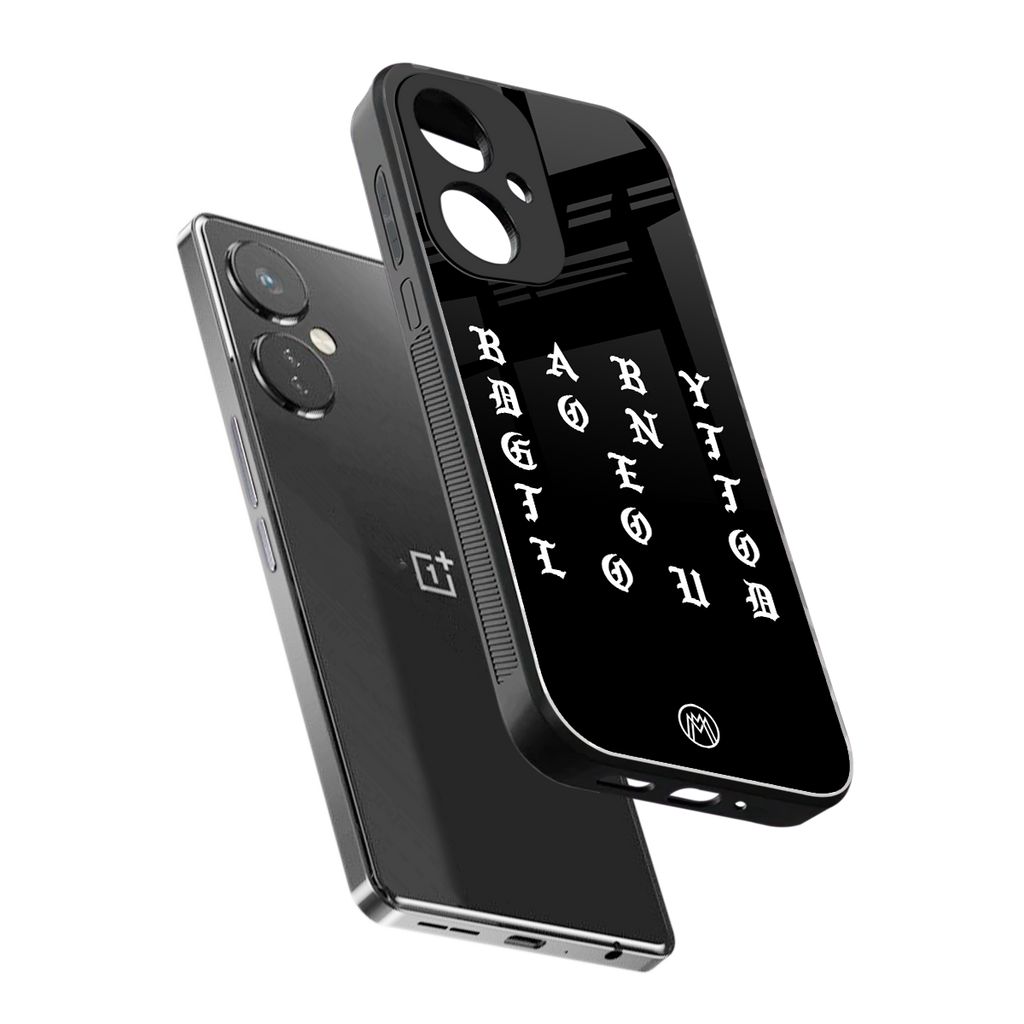 don't get too loud back phone cover | glass case for oneplus nord ce 3