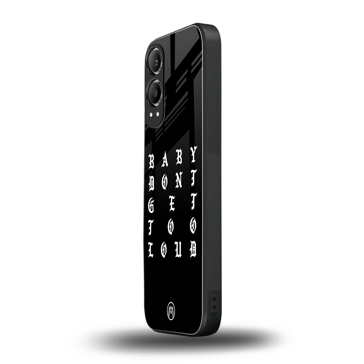 don't get too loud back phone cover | glass case for oneplus nord ce 4 lite
