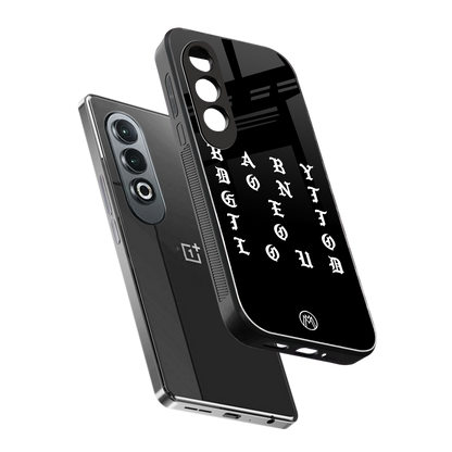 don't get too loud back phone cover | glass case for oneplus nord ce 4
