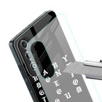 don't get too loud back phone cover | glass case for oneplus nord ce 4