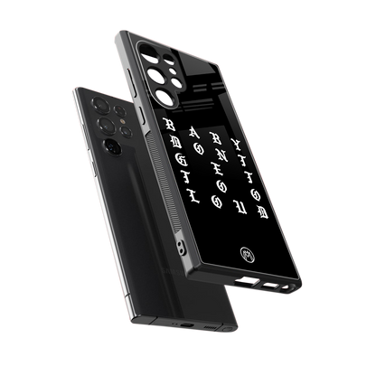 don't get too loud back phone cover | glass case for samsung galaxy s23 ultra