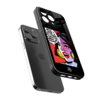 don't give a flying chappal back phone cover | glass case for iphone 15 pro
