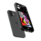 don't give a flying chappal back phone cover | glass case for iphone 16