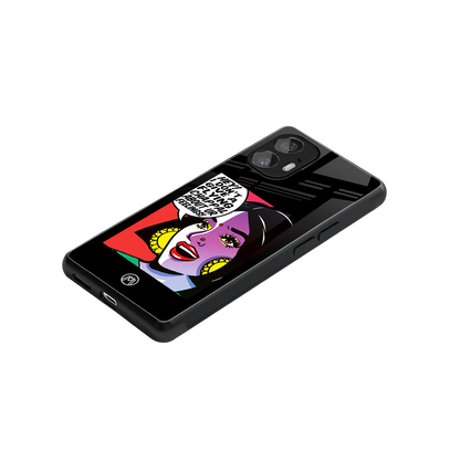 don't give a flying chappal back phone cover | glass case for nothing phone 2