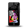 don't give a flying chappal back phone cover | glass case for nothing phone 2a