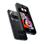 don't give a flying chappal back phone cover | glass case for nothing phone 2a