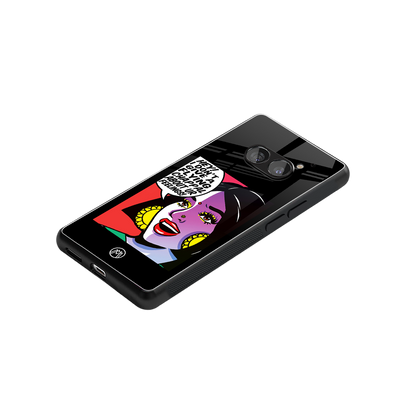 don't give a flying chappal back phone cover | glass case for nothing phone 2a