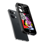 don't give a flying chappal back phone cover | glass case for oneplus nord 3