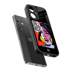 don't give a flying chappal back phone cover | glass case for oneplus nord ce 3