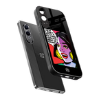 don't give a flying chappal back phone cover | glass case for oneplus nord ce 4 lite