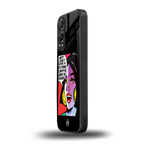 don't give a flying chappal back phone cover | glass case for oneplus nord ce 4 lite