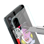 don't give a flying chappal back phone cover | glass case for oneplus nord ce 4 lite