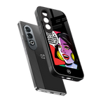 don't give a flying chappal back phone cover | glass case for oneplus nord ce 4