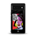 don't give a flying chappal back phone cover | glass case for google pixel 6
