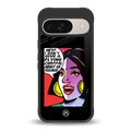 don't give a flying chappal back phone cover | glass case for google pixel 9