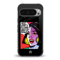 don't give a flying chappal back phone cover | glass case for google pixel 9 pro