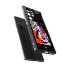don't give a flying chappal back phone cover | glass case for samsung galaxy s23 ultra